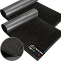 GORILLA GRIP Waterproof Traffic Guard Door Mat, 2 Pack Heavy Duty Entryway Mats by GorillaGrip