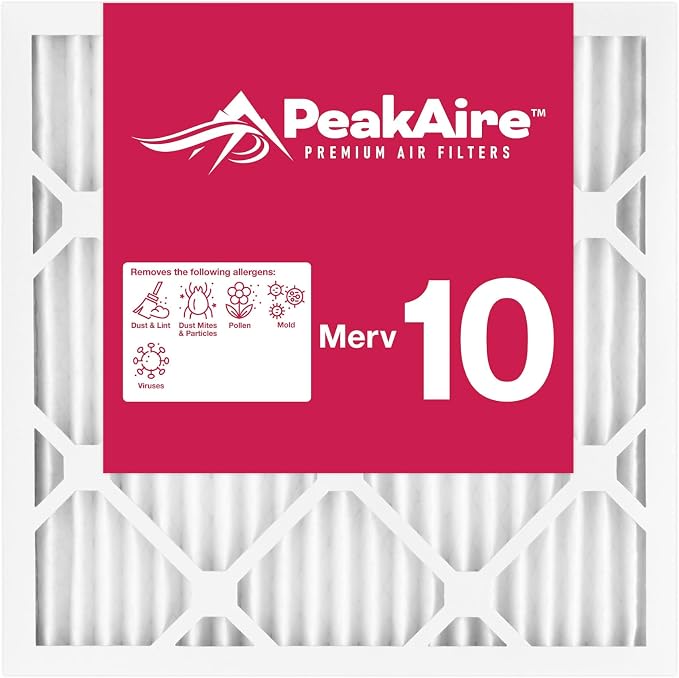 Merv 10 Standard 16" x 16" x 1" Air Filter by PeakaireFIlters