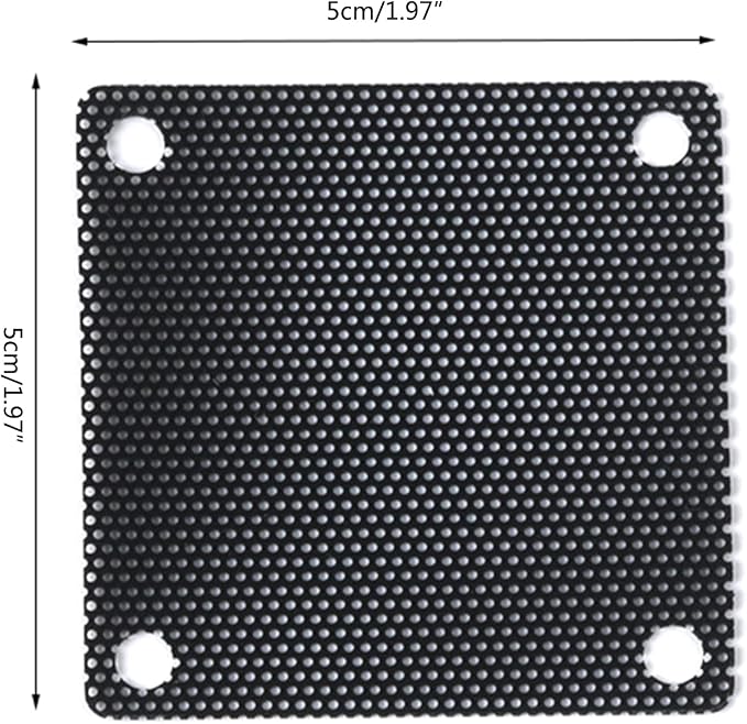 Computer Chassis Fan Filter Mesh Frame PVC - Image 5