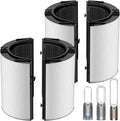 2 Pack Upgraded 360° Combi Glass HEPA+Carbon Filter by LemonQueen