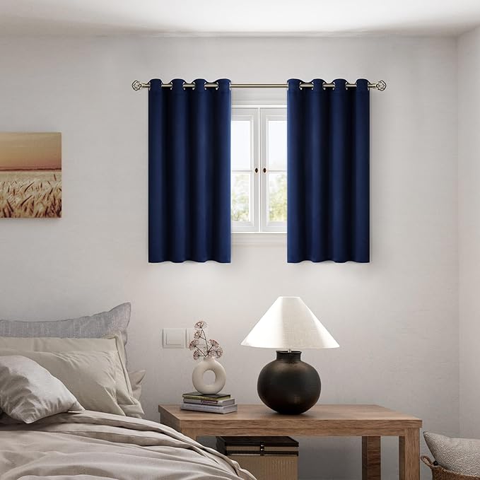 BGment Short 100% Blackout Curtains - Image 2