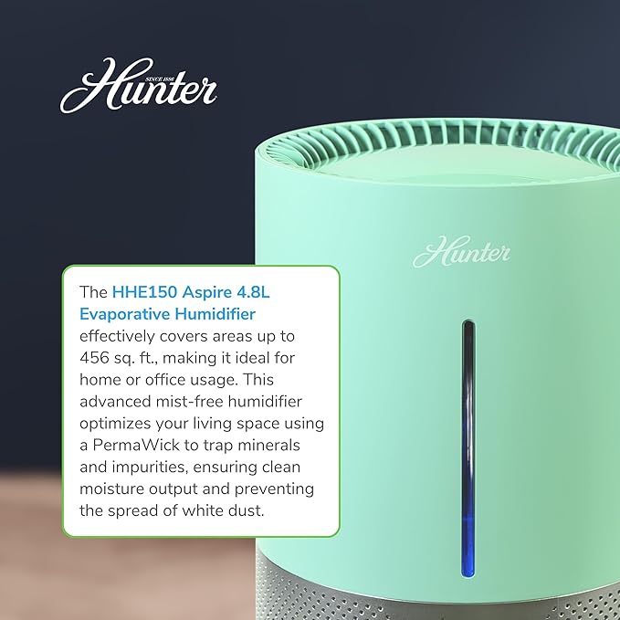 HHE150 Hunter Aspire 4.8L Evaporative Humidifier - Image 8
