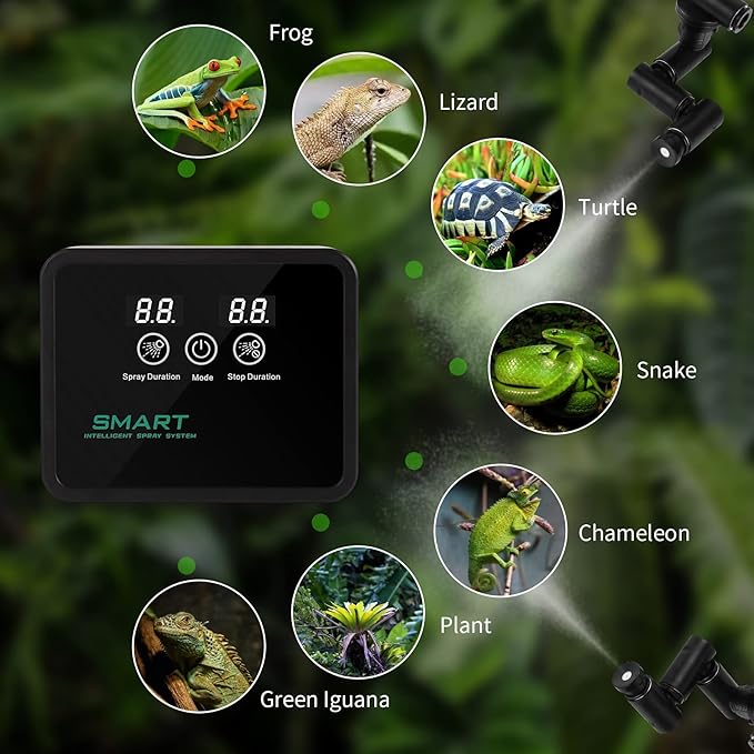 Reptile fogger Smart Spray System, Reptile Humidifiers Automatic - Image 9