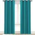 NICETOWN Curtain Blackout Drape Panel, Single Panel, 34 x 84 inch, Peacock Blue by NICETOWN