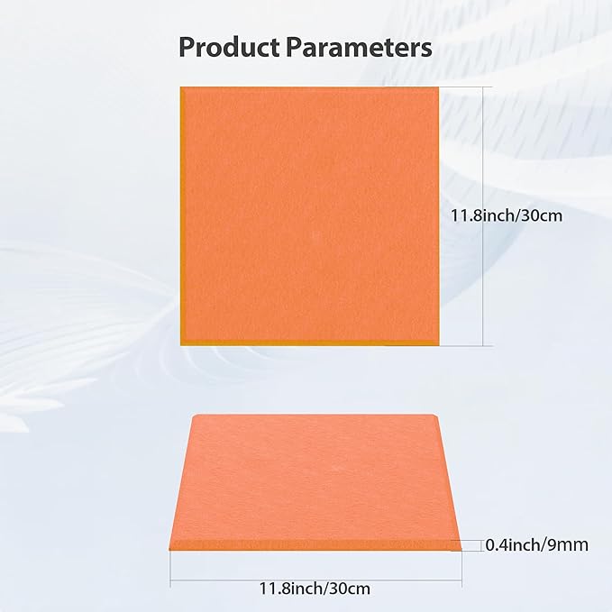 12 Pack Acoustic Panels Self Adhesive Sound Proof Foam, High Density Sound - Image 6
