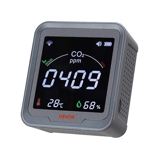 VEVOR Carbon Dioxide Monitor, CO2 Controller by VEVOR