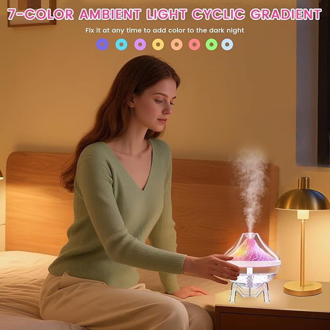 Small Humidifiers for Bedroom Cool Mist Ultrasonic, Baby Humidifier - Image 7