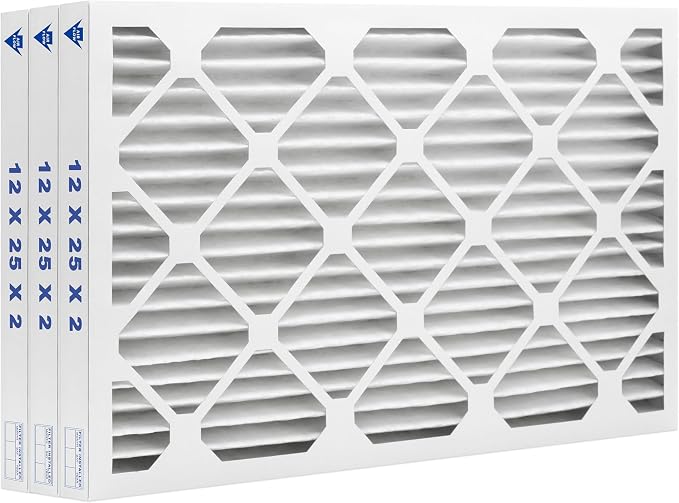 Merv 8 Basic 12" x 25" x 2" Air Filter - Image 2