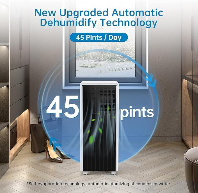 2024 New Upate 8000BTU Portable Air Conditioner, Portable AC Unit - Image 3