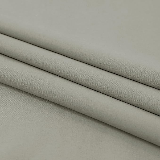L.Z.E Grey Light Filtering Curtains - Image 7