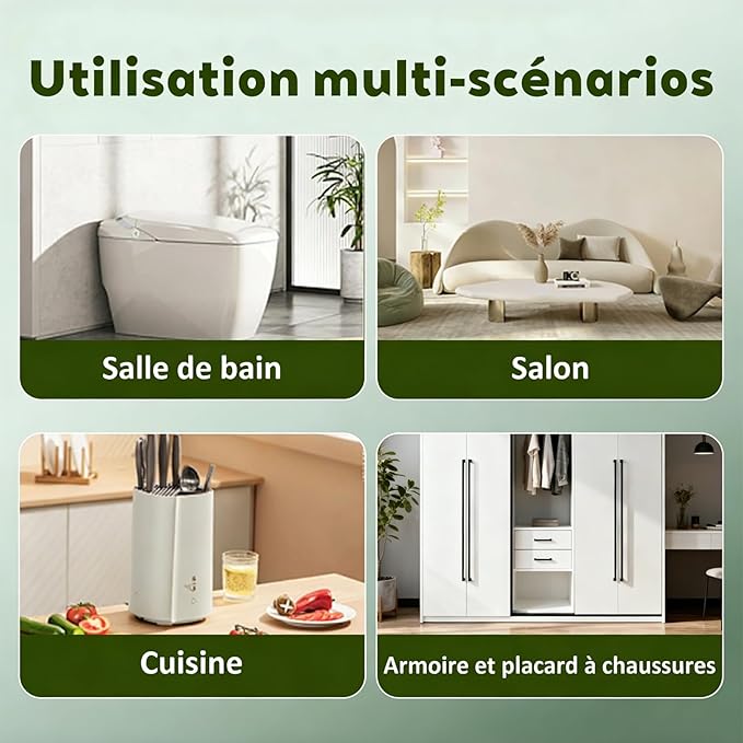 6 Pack Fridge Deodorizer, Refrigerator and Freezer Deodorizer Odor Eliminator - Image 6