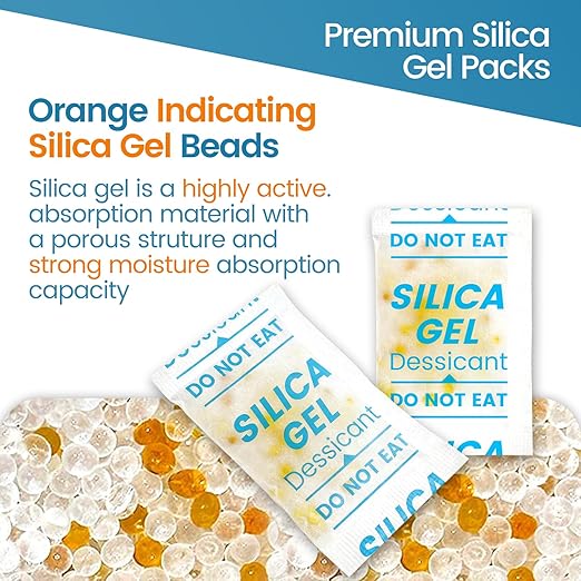 Silica Gel Packets, Moisture Absorbers Desiccant Packs - Image 3