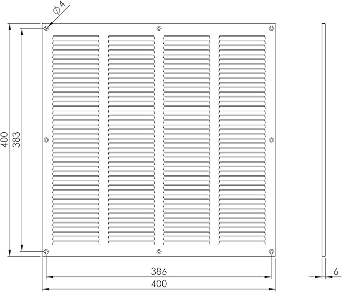 14x14 inch Vent Cover - Image 2