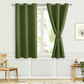 Hiasan Short Blackout Curtains for Bedroom by Hiasan