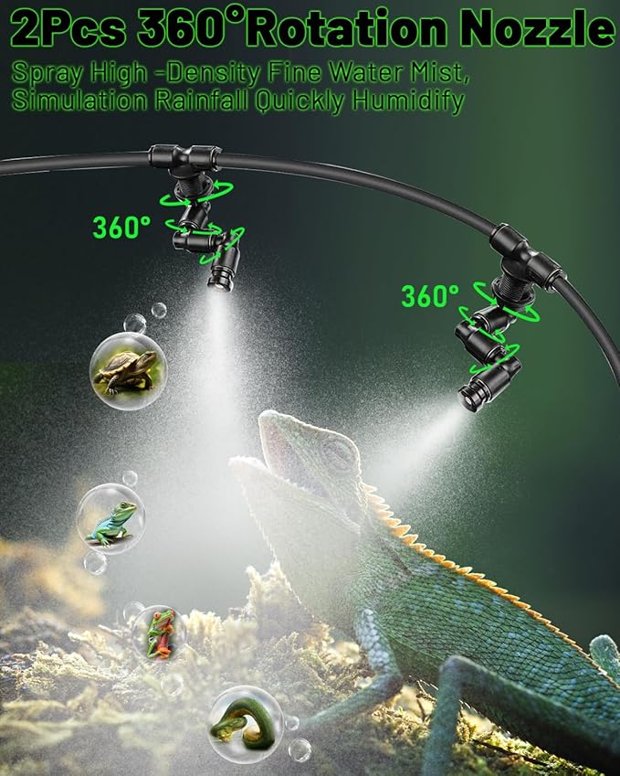 Reptile Humidifiers Smart Misting System, Reptile Mister Automatic - Image 4