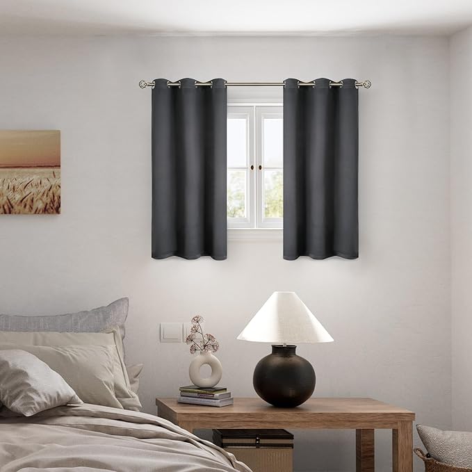 BGment 45 Inch Curtains for Bedroom - Image 2