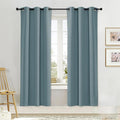 NICETOWN Black Out Curtain Panel Shade, Single Piece, 34 inches Wide by 72 by NICETOWN
