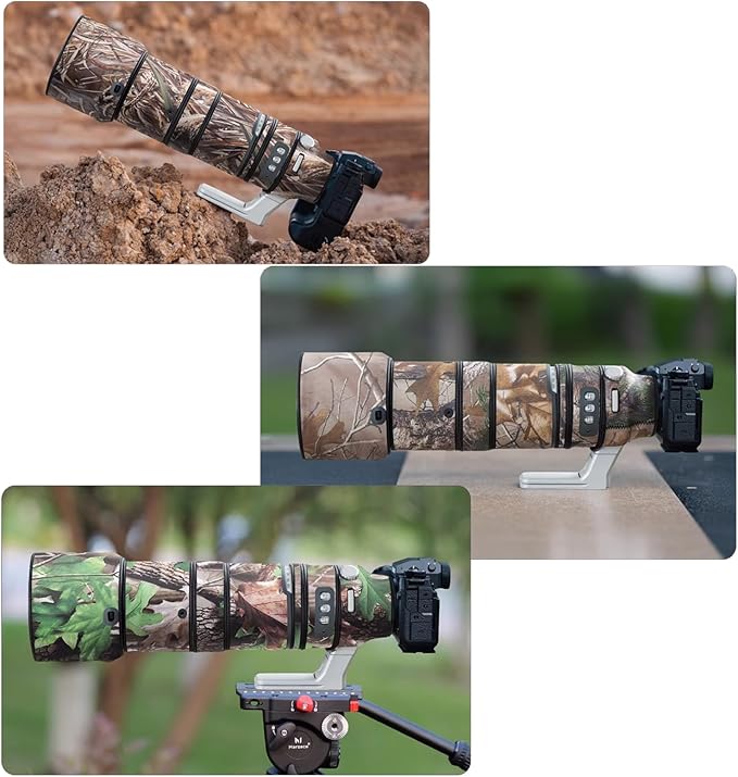 Lens Cover for Fujinon XF 150-600mm OIS WR Camouflage Camera Lens Protection - Image 6