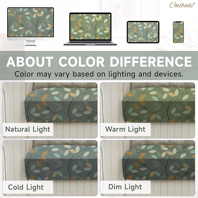 14Pcs Stretch Patio Cushion Cover - Image 6