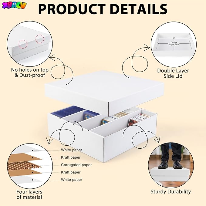 Trading Card Storage Box, Top Loaders Storage Box - Image 5