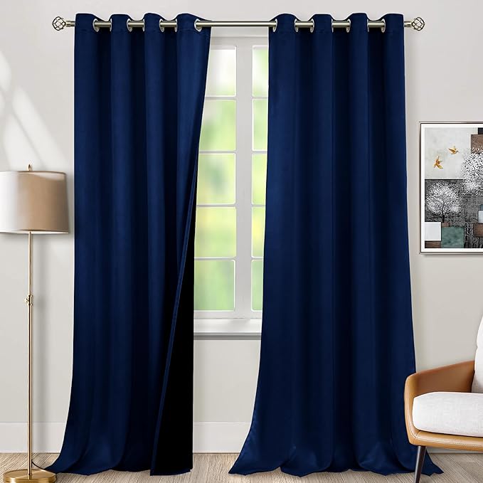 BGment Thermal Insulated 100% Blackout Curtains by BGment