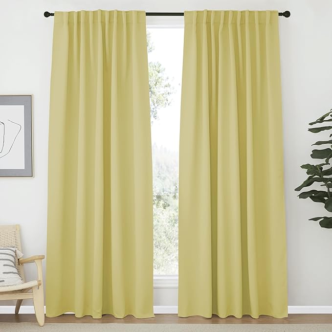 NICETOWN Living Room Blackout Draperies Curtains by NICETOWN