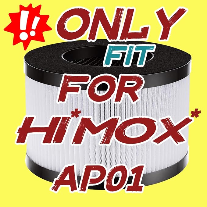 2 Pack of AP01 HEPA Replacement Filter Only Compatible - Image 4