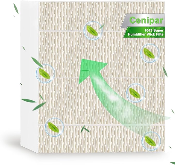 1043 Super Humidifier Wick Filter Replacement Compatible by Cenipar