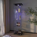 Yoluckea 4-Tier Glass Display Cabinet by Yoluckea