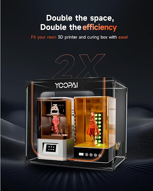 Multifunctional Large Resin 3D Printer Enclosure - Image 2