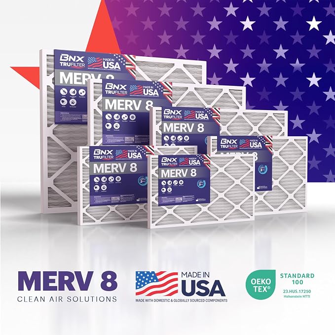 BNX TruFilter 20x30x1 Air Filter MERV 8 - Image 9