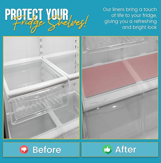 Refrigerator Liners for Shelves by Linda’s Essentials - Image 6