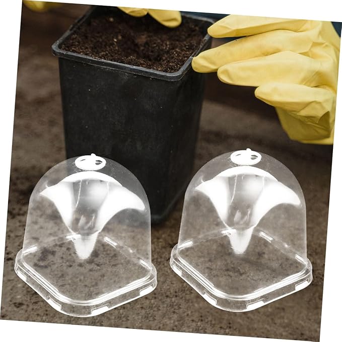 Mipcase 12pcs Dome Plant Covers Reusable Garden Cloche - Image 5