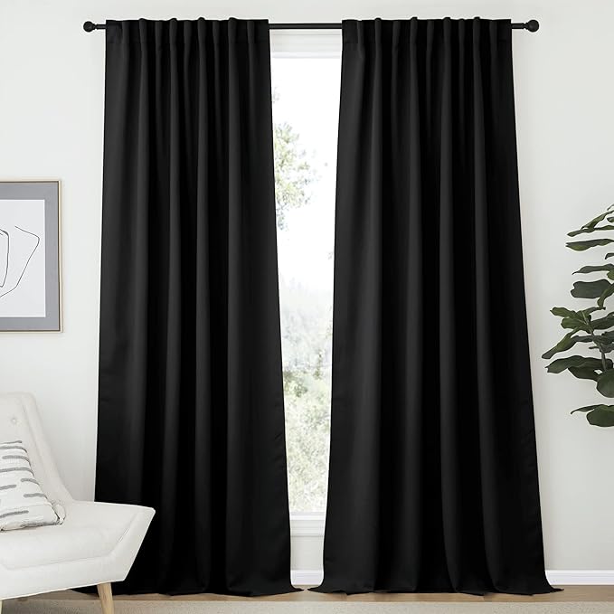 NICETOWN Halloween Black Out Curtain Panels by NICETOWN