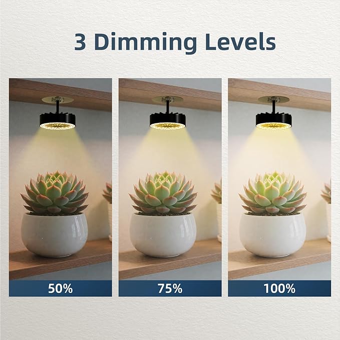 LED Grow Light for Indoor Plant, 4300k 20W, Full Spectrum Plant Light for - Image 7