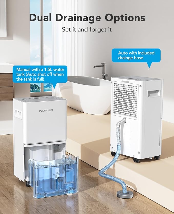 1, 500 Sq. Ft Dehumidifier for Basement, 21 Pints Dehumidifiers for Home - Image 4