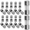 Mini Fuse F3AL125V 3.6x10mm 3A 3amp 125V 0.14x0.39 Inch Pack of 20 Fast-Blow by ACMEMATION