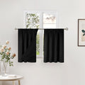 BGment Short Blackout Curtains for Kitchen 30 Inch Long, Bedroom Curtains for by BGment
