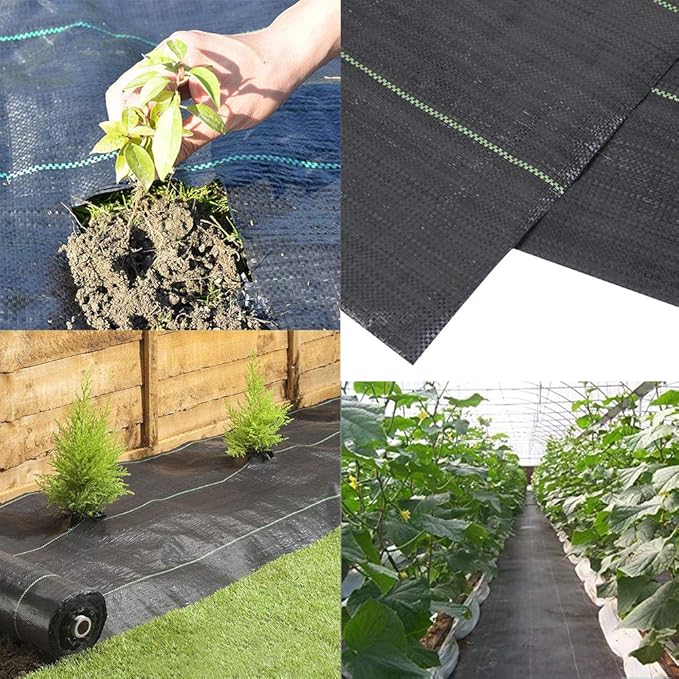 Petgrow Heavy Duty Weed Barrier Landscape Fabric - Image 5