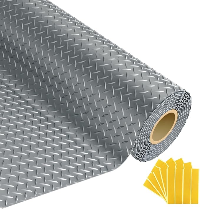 10x25 FT Garage Floor Mat, 2.8mm Thickened Flooring Roll by GrandroadAuto