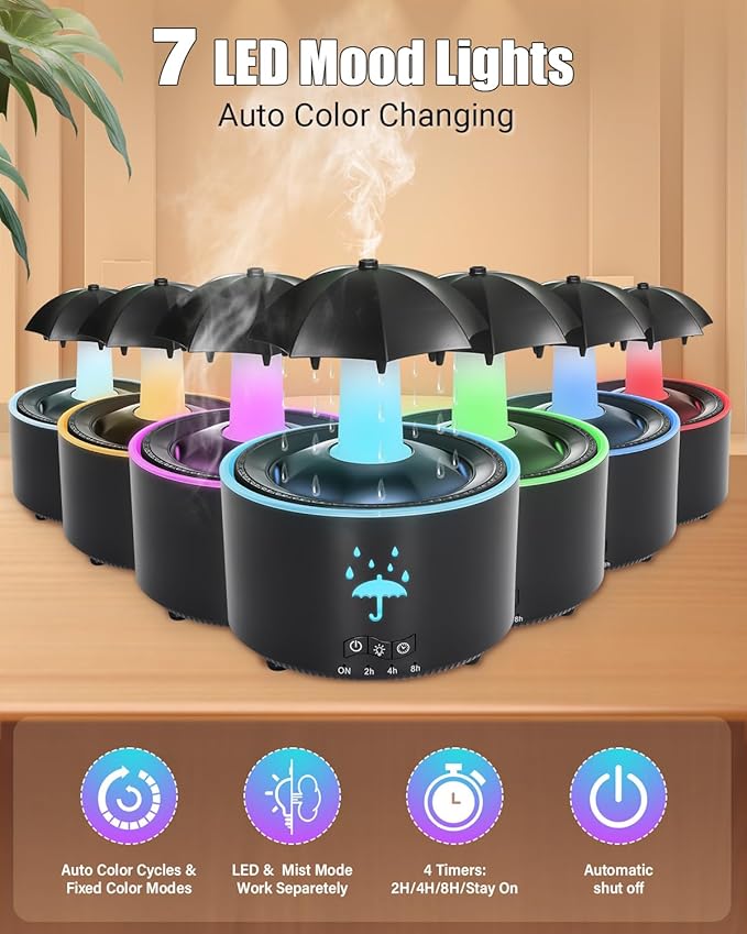 Aesthetic 2-in-1 Humidifier Oil Diffuser - Image 6
