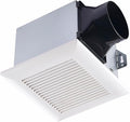 Tech Drive Bathroom Exhaust Fan 80 CFM, 0.8 Sone, 4-Inch Duct, No Attic Access by TechDrive