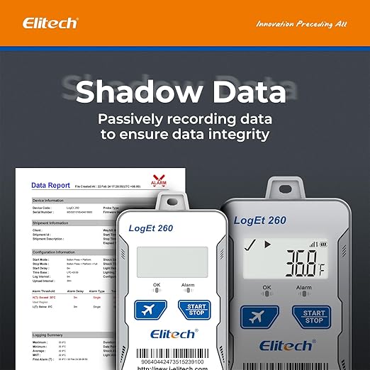 Elitech 4G Reusable Real-time Temperature Humidity Data Logger Light/Shock/GPS - Image 8