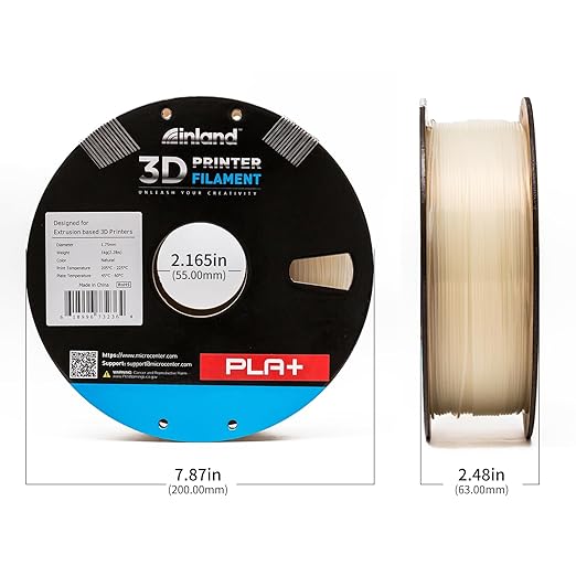 INLAND Micro Center PLA+ 3D Printing Filament 1.75mm - Image 4