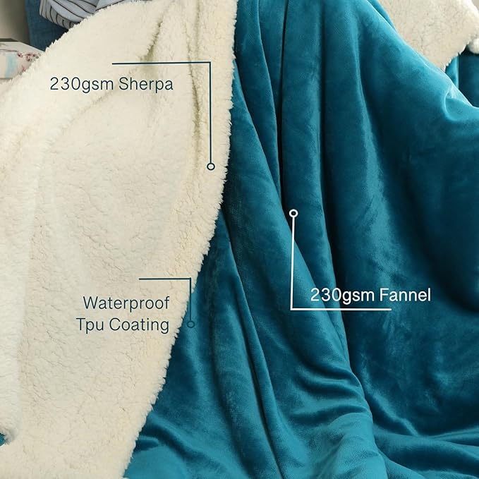 Waterproof Bed Blanket for Bed King Size 80''x90'', Water Proof and Stain - Image 5