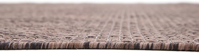 Unique Loom Collection Casual Transitional Solid Heathered Indoor/Outdoor - Image 9