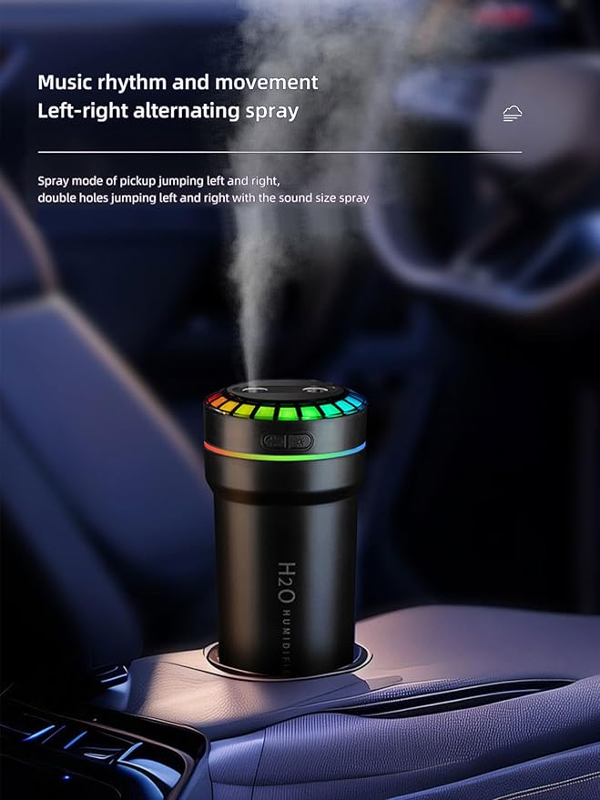 Mini Humidifier Car Diffuser Music Humidifier - Image 5