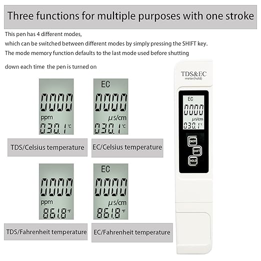 2025 New 4 in 1 TDS Meter - Image 3