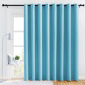 NICETOWN Lower Noise Room Divider Curtain Screen Partitions, Teal Blue by NICETOWN