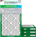 Filterbuy 14x30x2 Air Filter MERV 8 Essential Dust & Allergy Defense, by Filterbuy